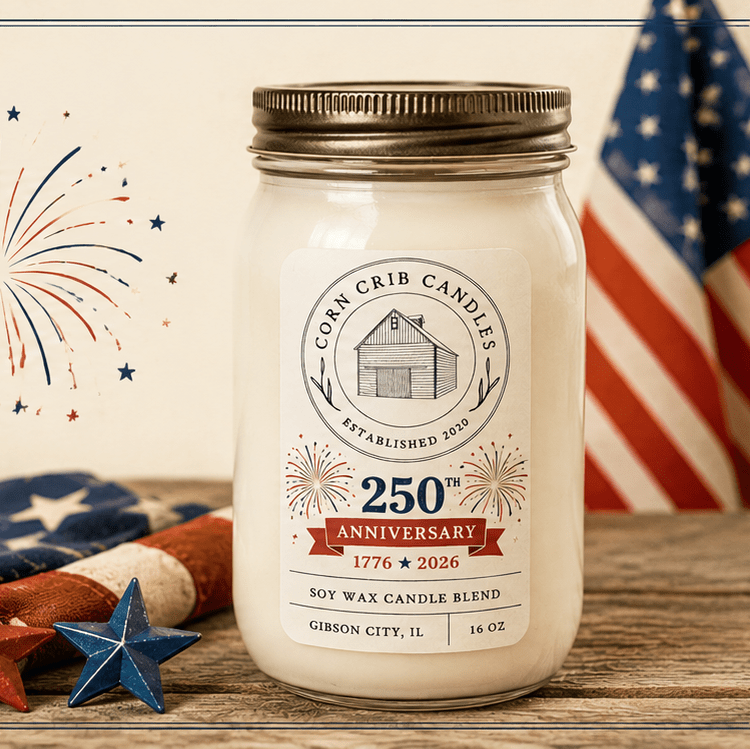 250th Anniversary - Corn Crib Candles