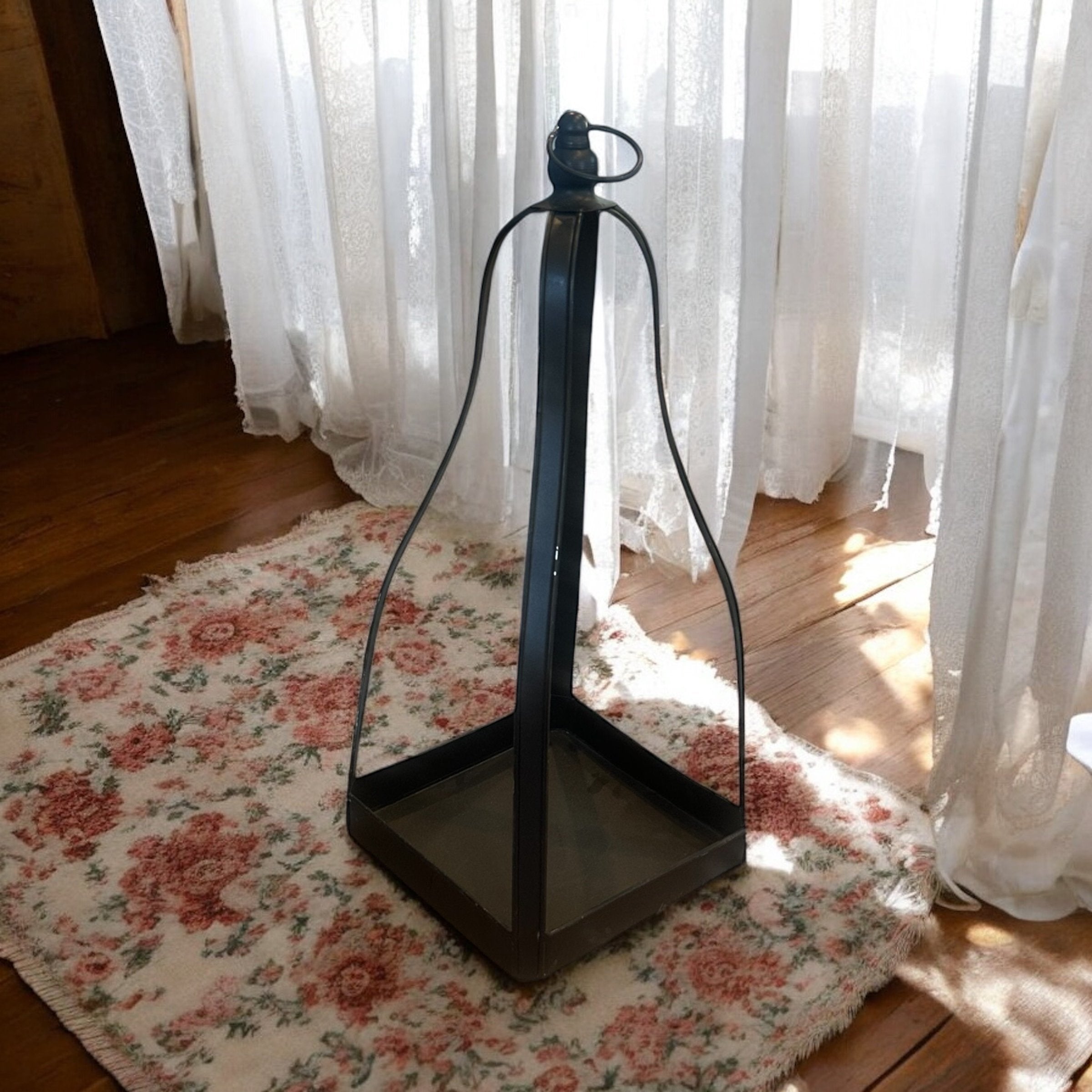 Metal Lantern - Black