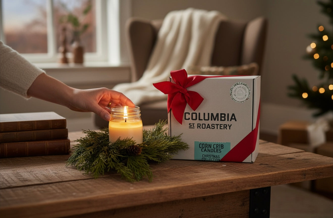 Corn Crib Candles Christmas Collection