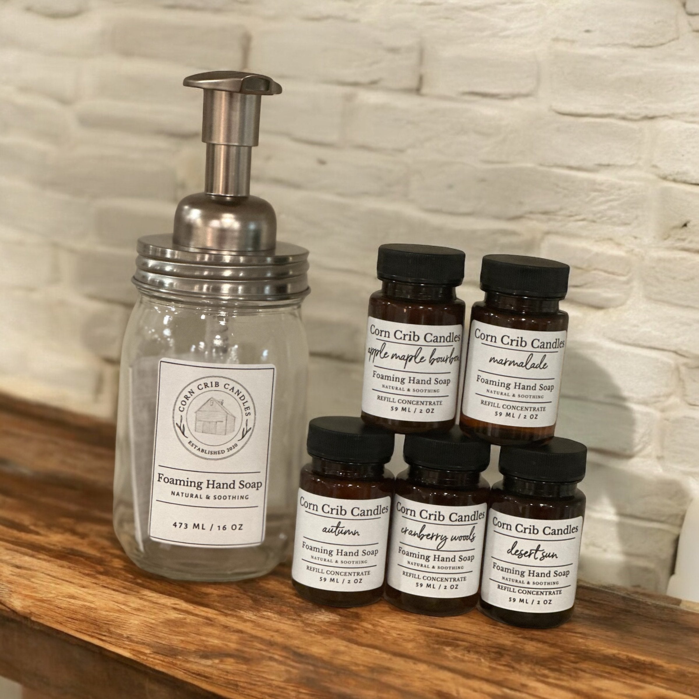 Mason Jar Foaming Soap Dispenser