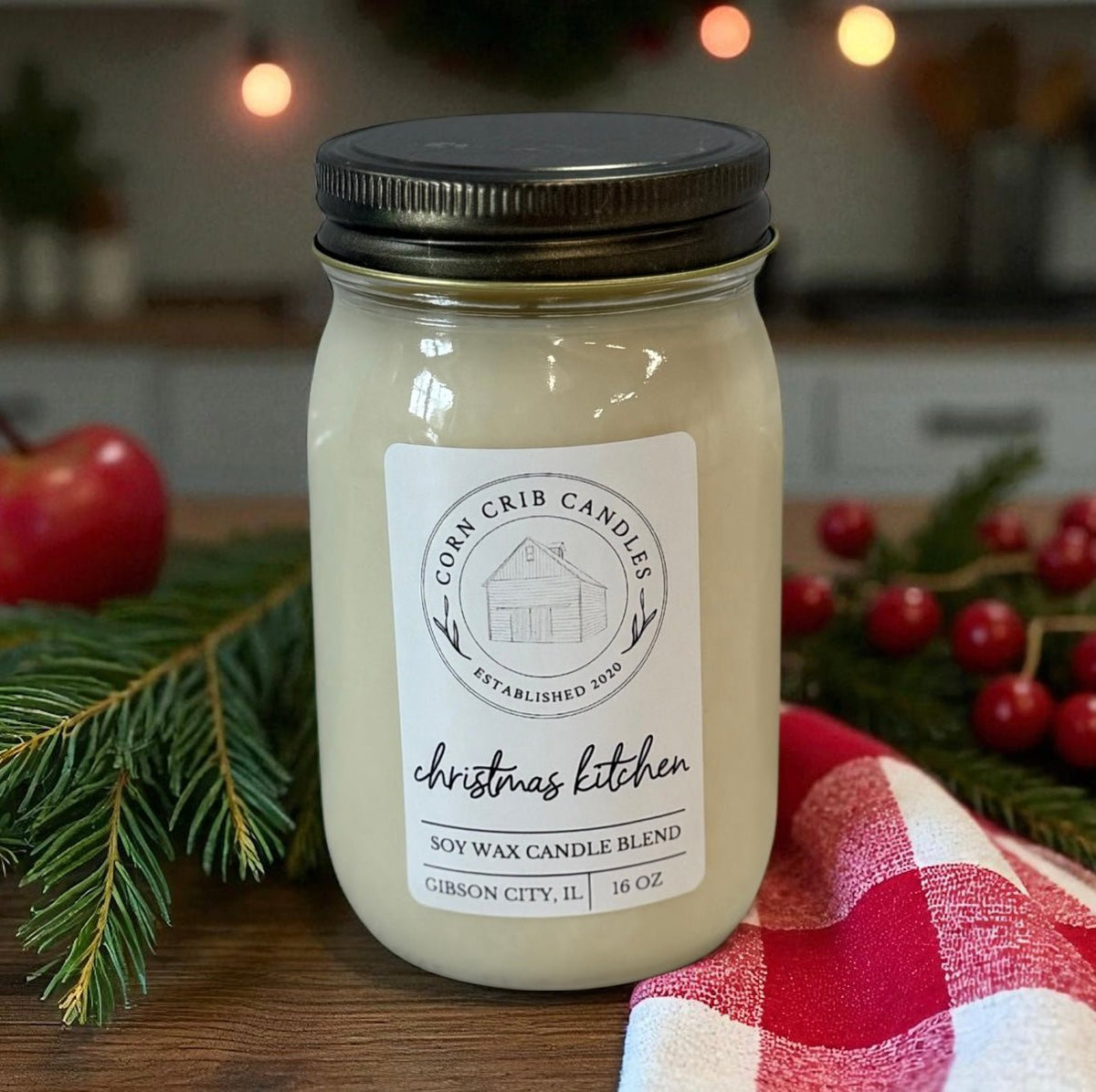 Christmas Kitchen - Corn Crib Candles