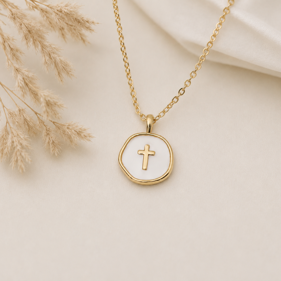 Faithful Grace - Cross Necklace