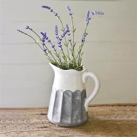 Grey Pitcher