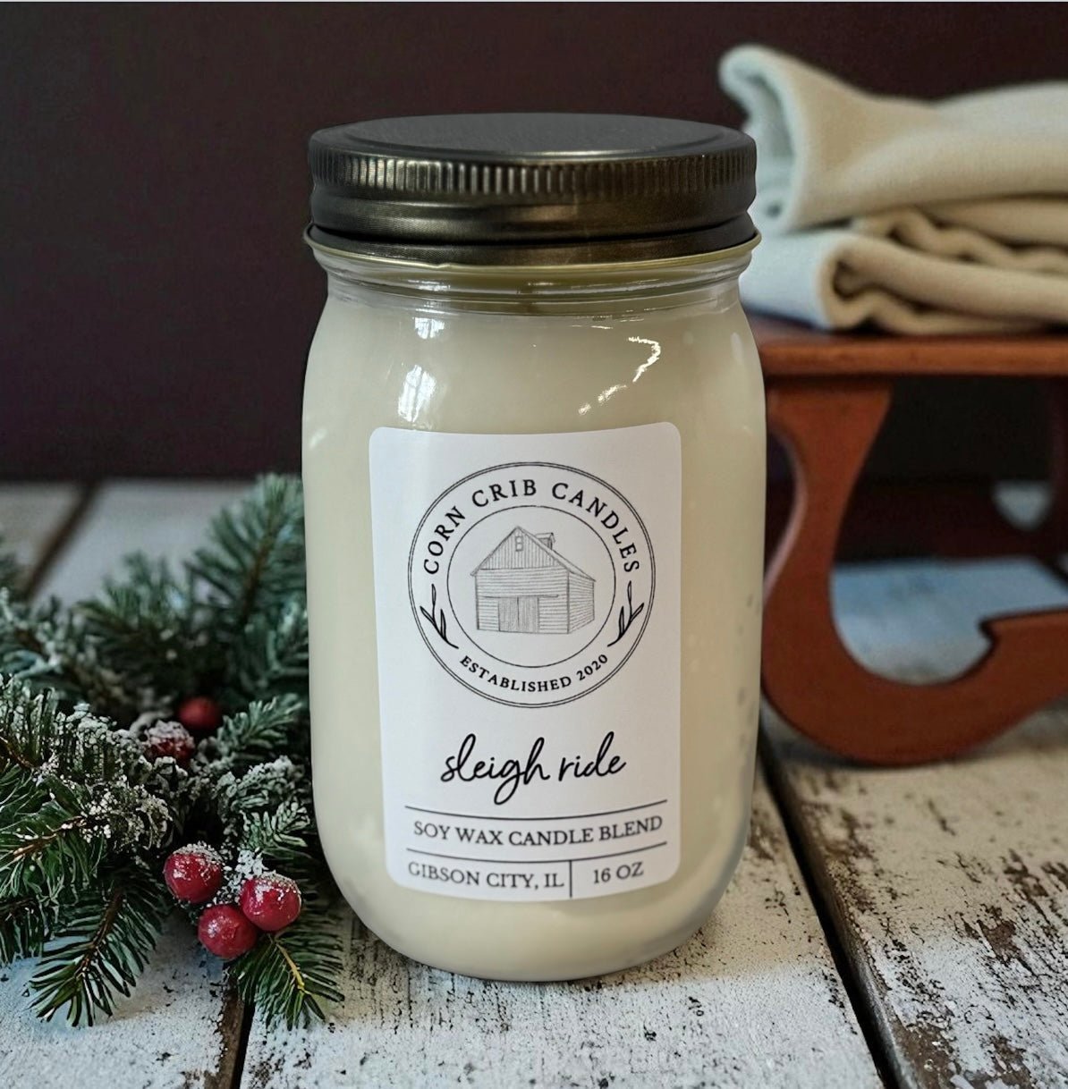 Sleigh Ride - Corn Crib Candles