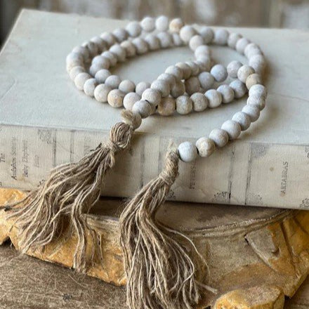 White Tassel Garland