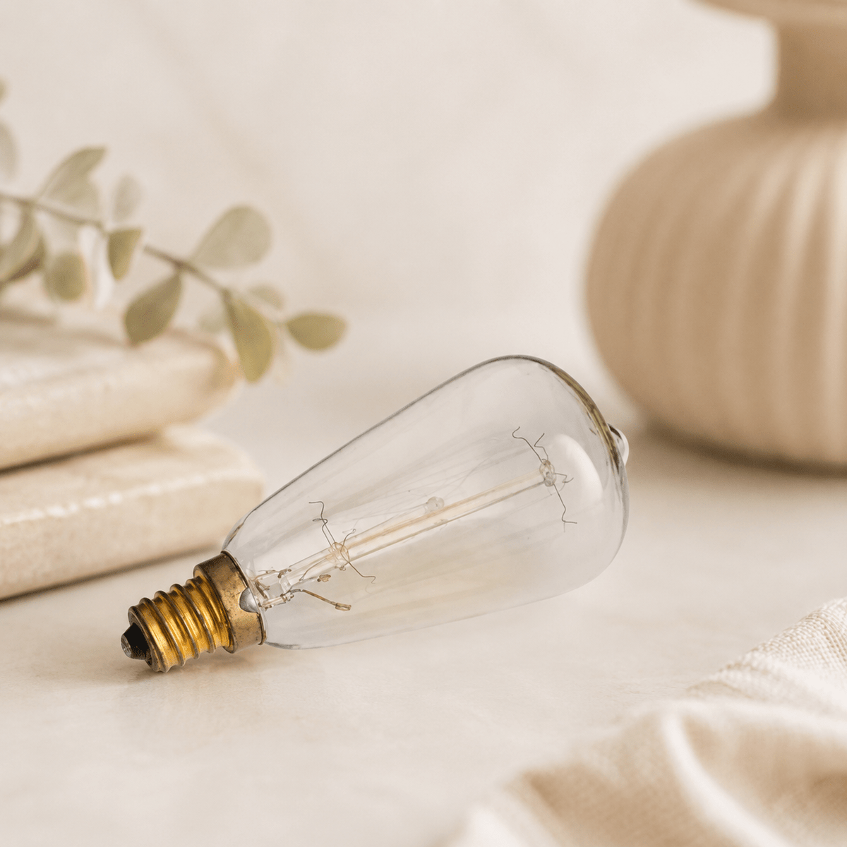 Vintage Edison Bulb Replacement - Corn Crib Candles