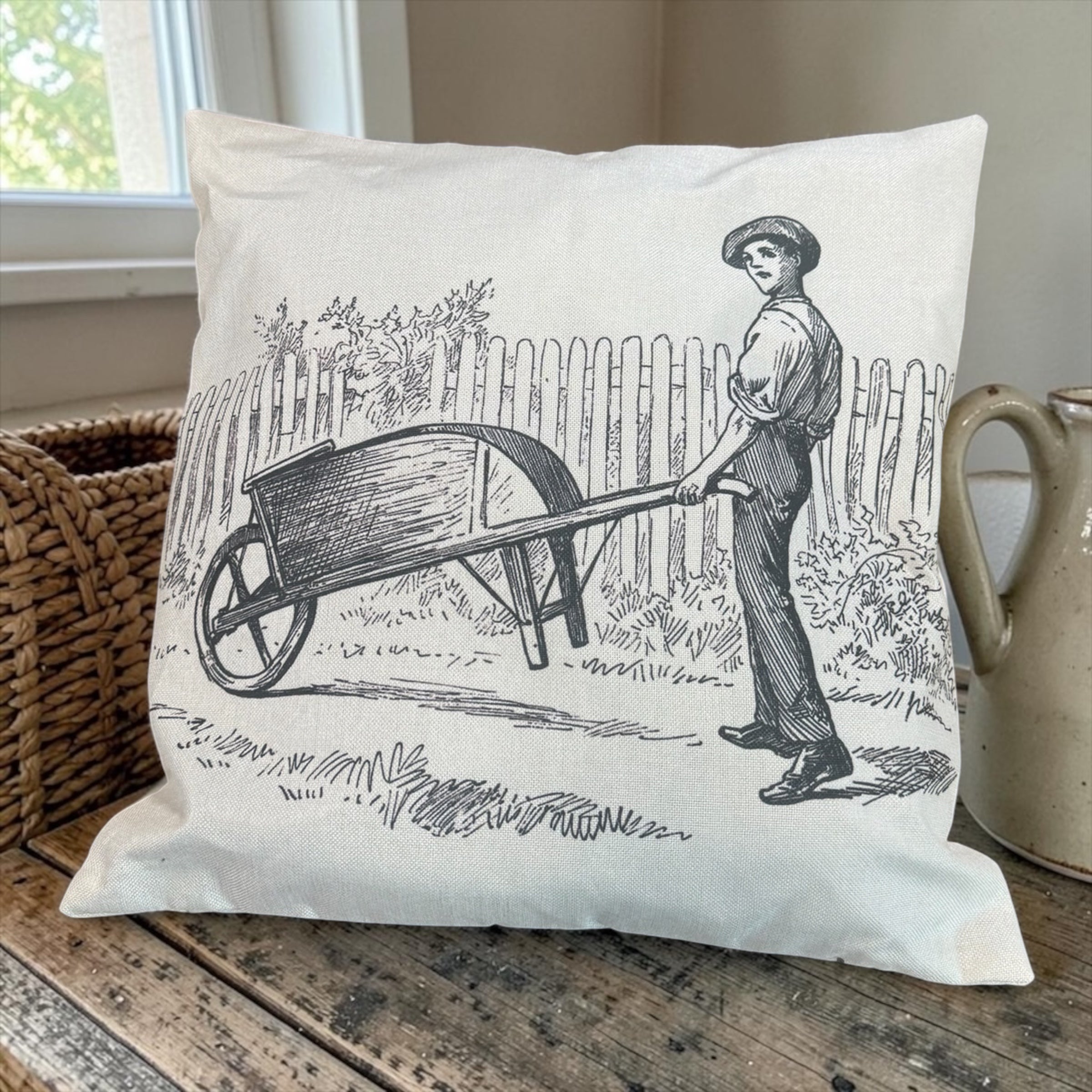 Vintage Pillow Cover