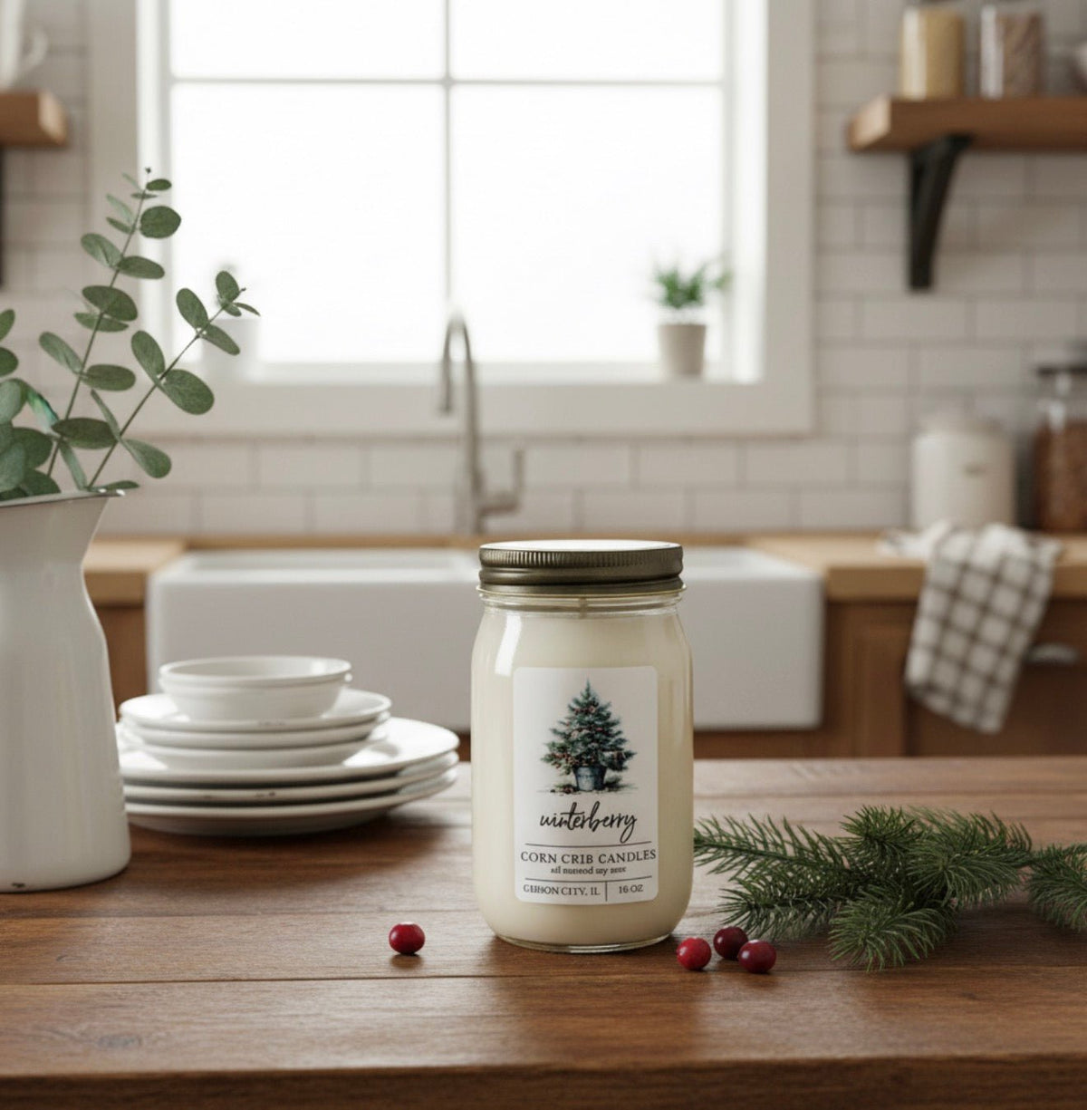Winterberry - Corn Crib Candles