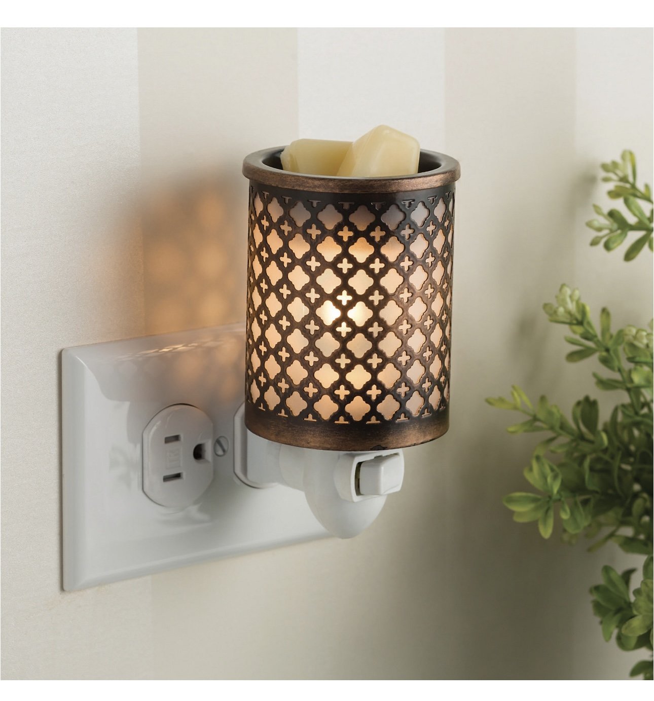 Metal Pluggable Fragrance Warmer Morocco
