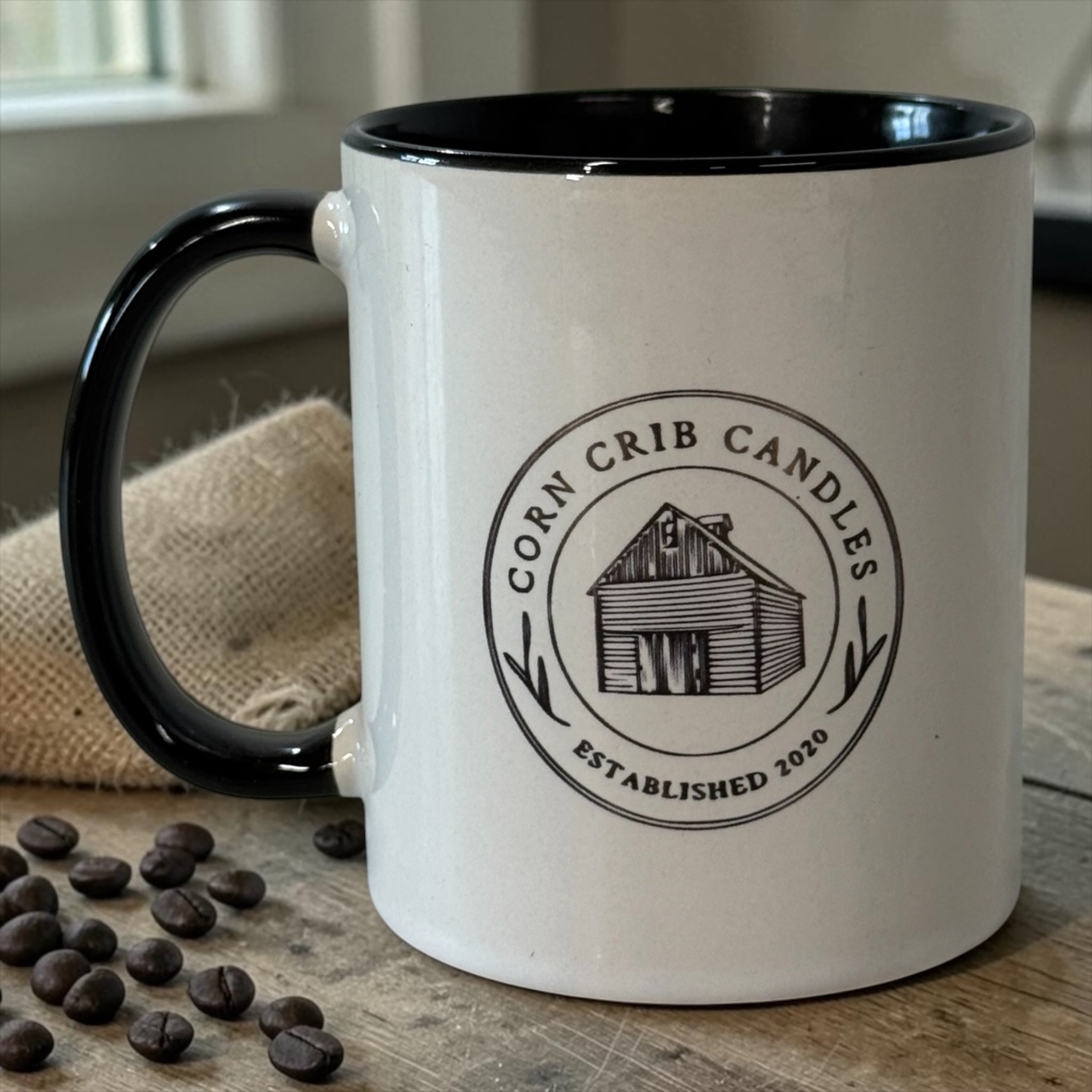 Corn Crib Candles Mug