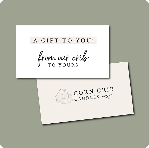 Corn Crib Candles Gift Card