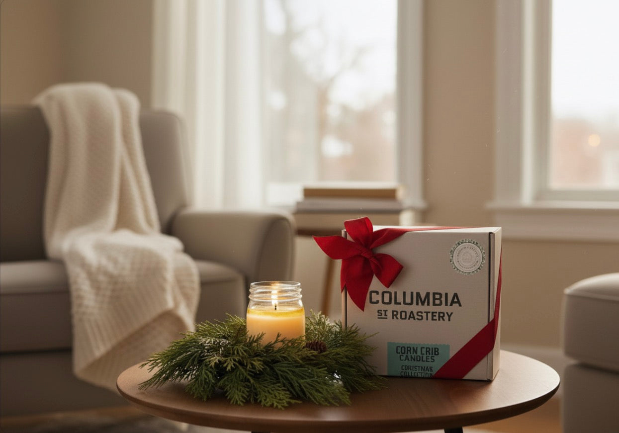 Corn Crib Candles Christmas Collection