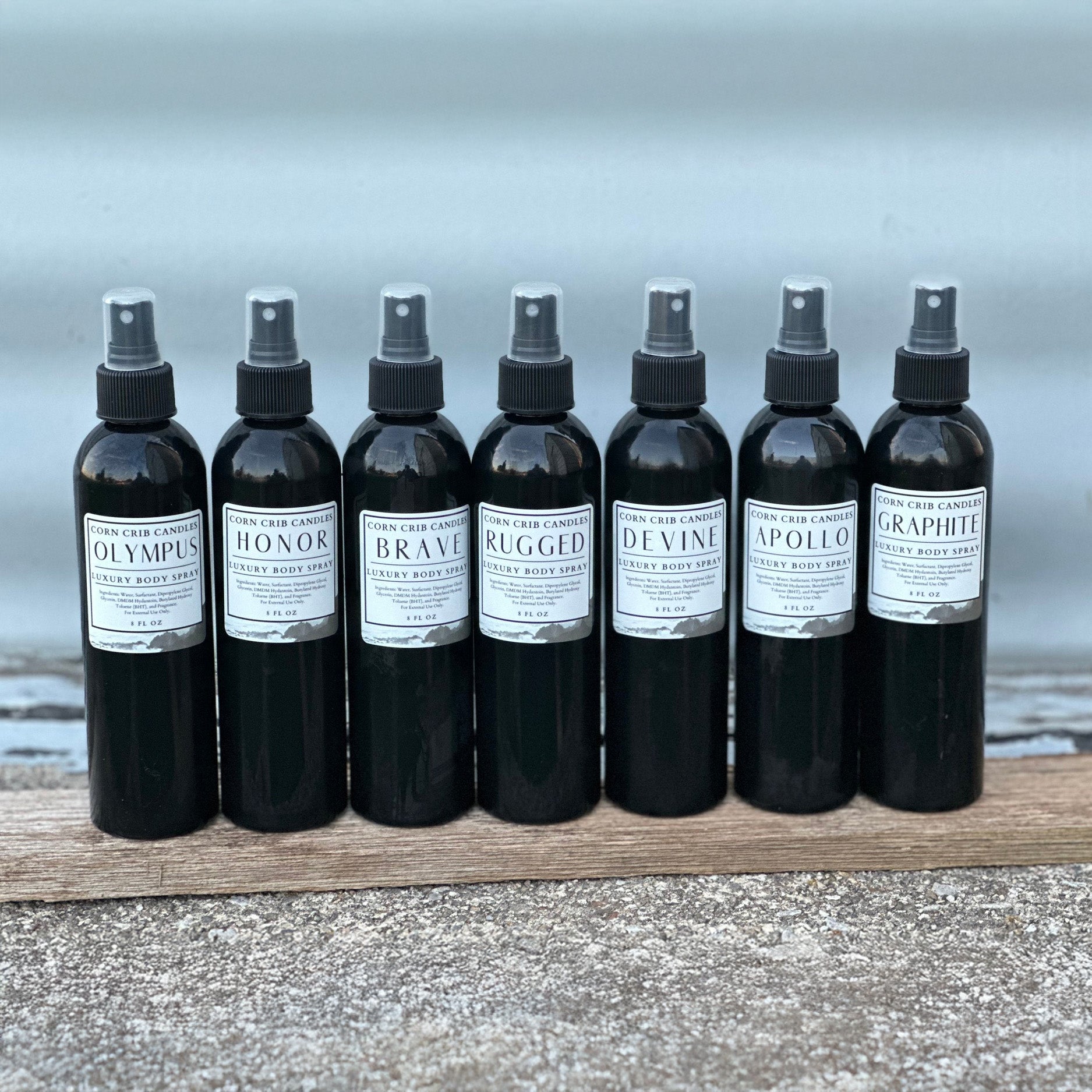 Luxury Body Spray - Masculine Scents