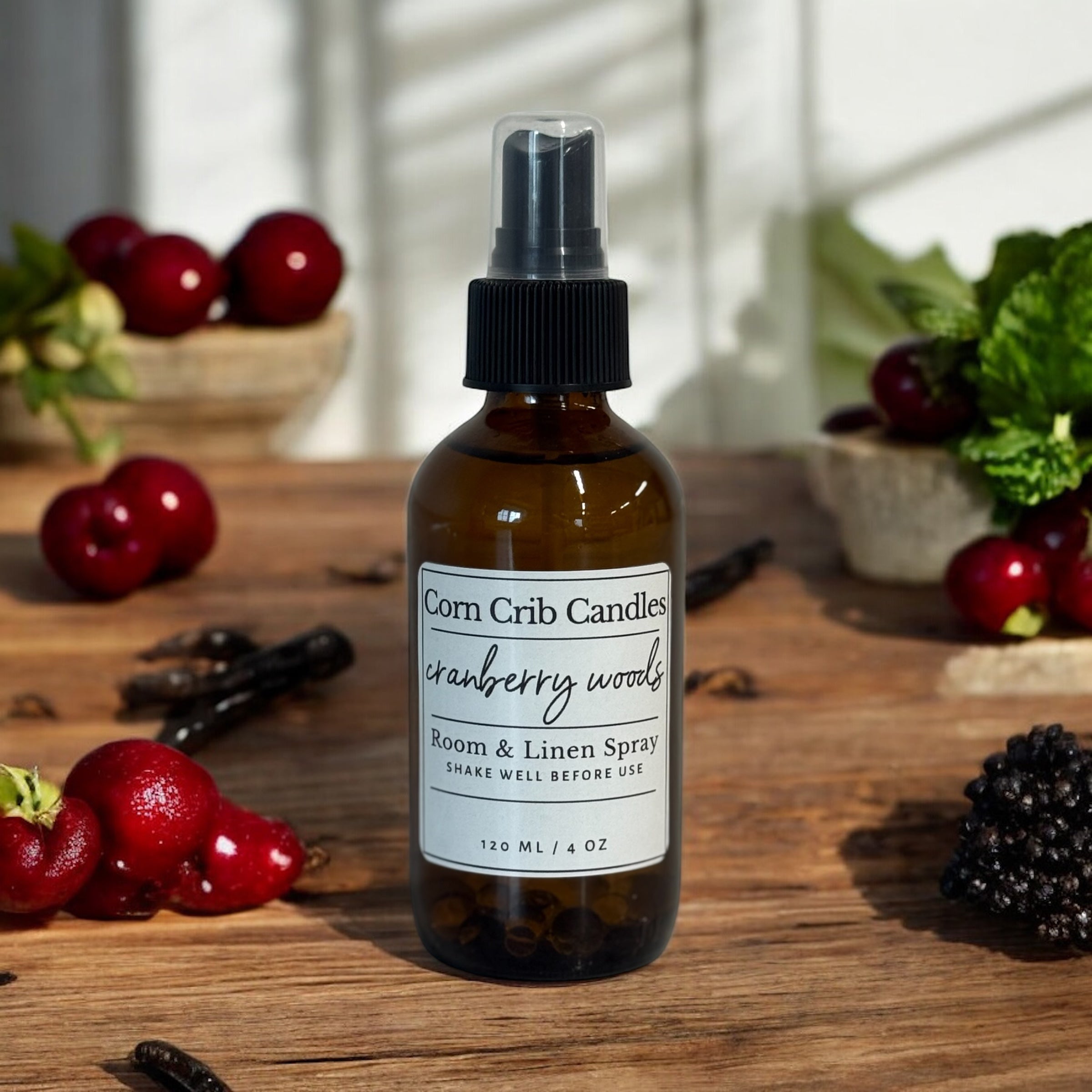 Cranberry Woods- Room + Linen Spray