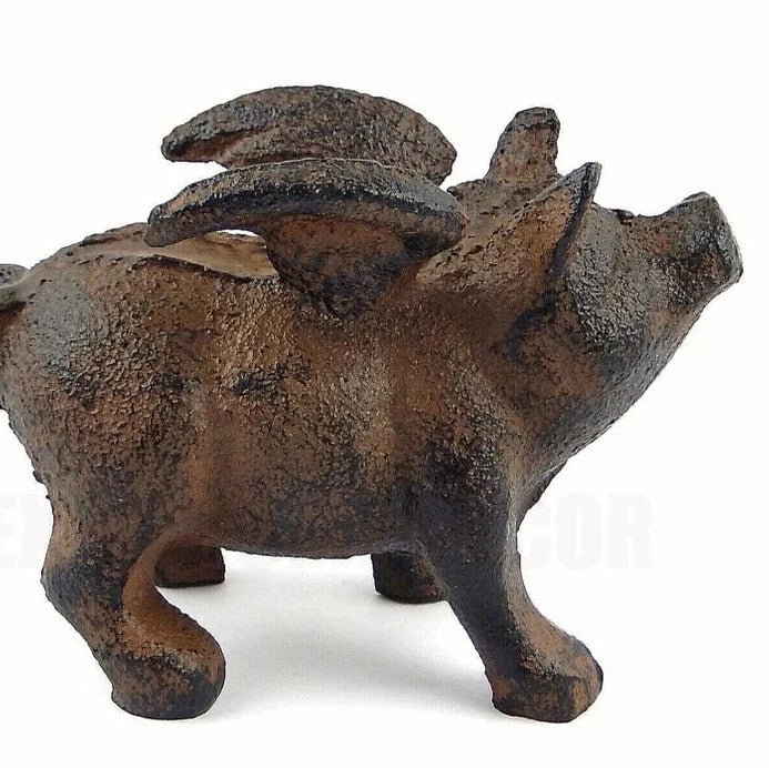 Cast Iron - Flying Pig - Corn Crib Candles