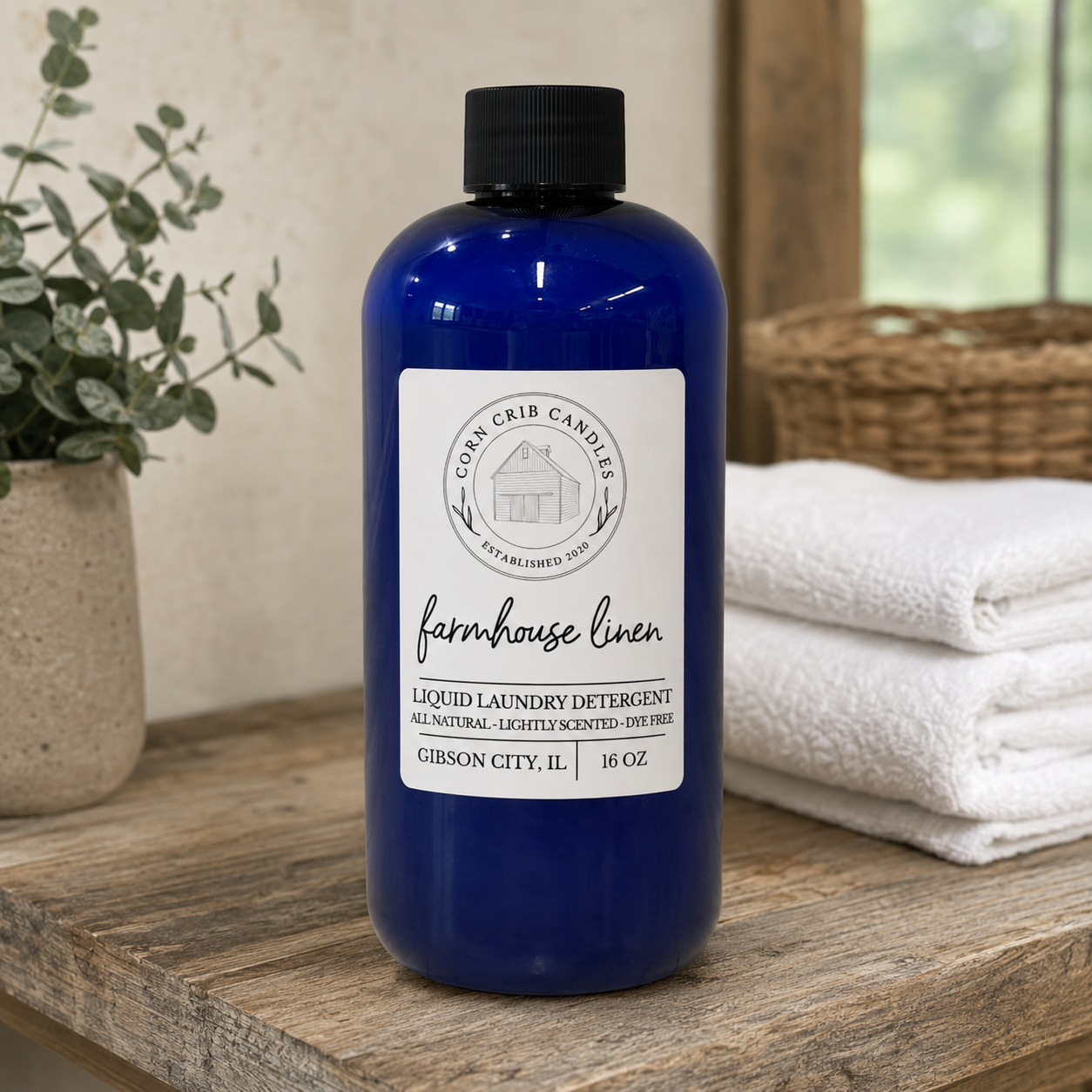 Soaps & Suds  - Liquid Laundry Detergent (Farmhouse Linen)