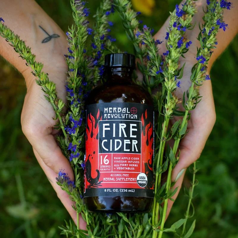 Fire Cider Tonic | 8 oz. - Corn Crib Candles