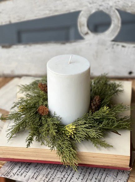Florals - 3" Rings - Corn Crib Candles
