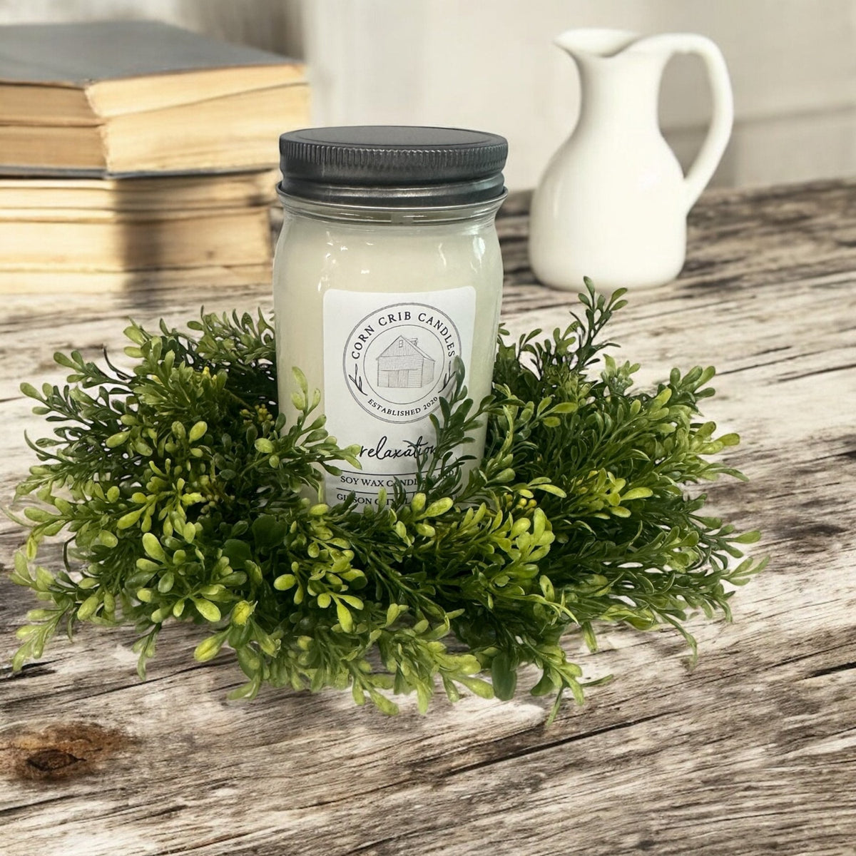 Florals - 3" Rings - Corn Crib Candles