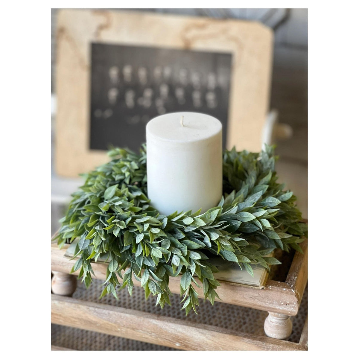 Florals - 6" Rings - Corn Crib Candles