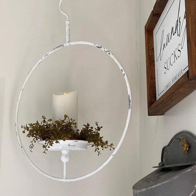 Hanging Halo - Corn Crib Candles