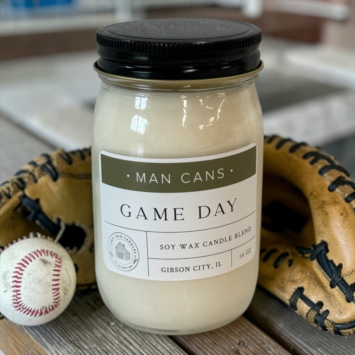Man Candle - Game Day - Corn Crib Candles