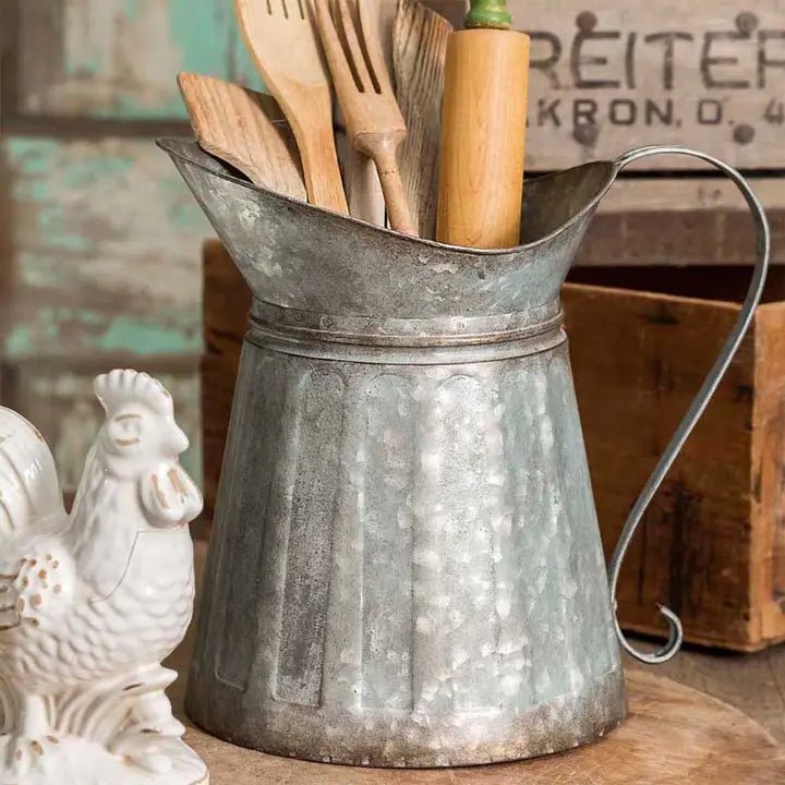 Metal Milk Pitcher - Corn Crib Candles