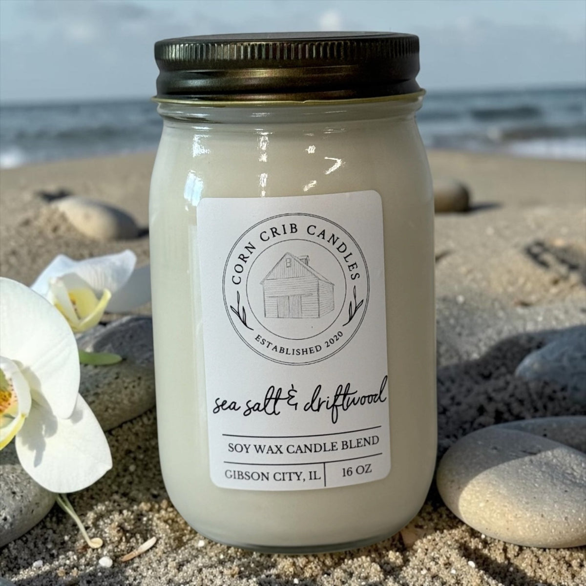 Sea Salt & Driftwood - Corn Crib Candles
