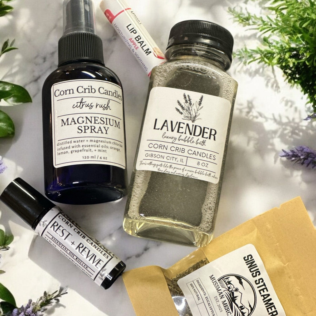 Self-Care Bundle - Corn Crib Candles