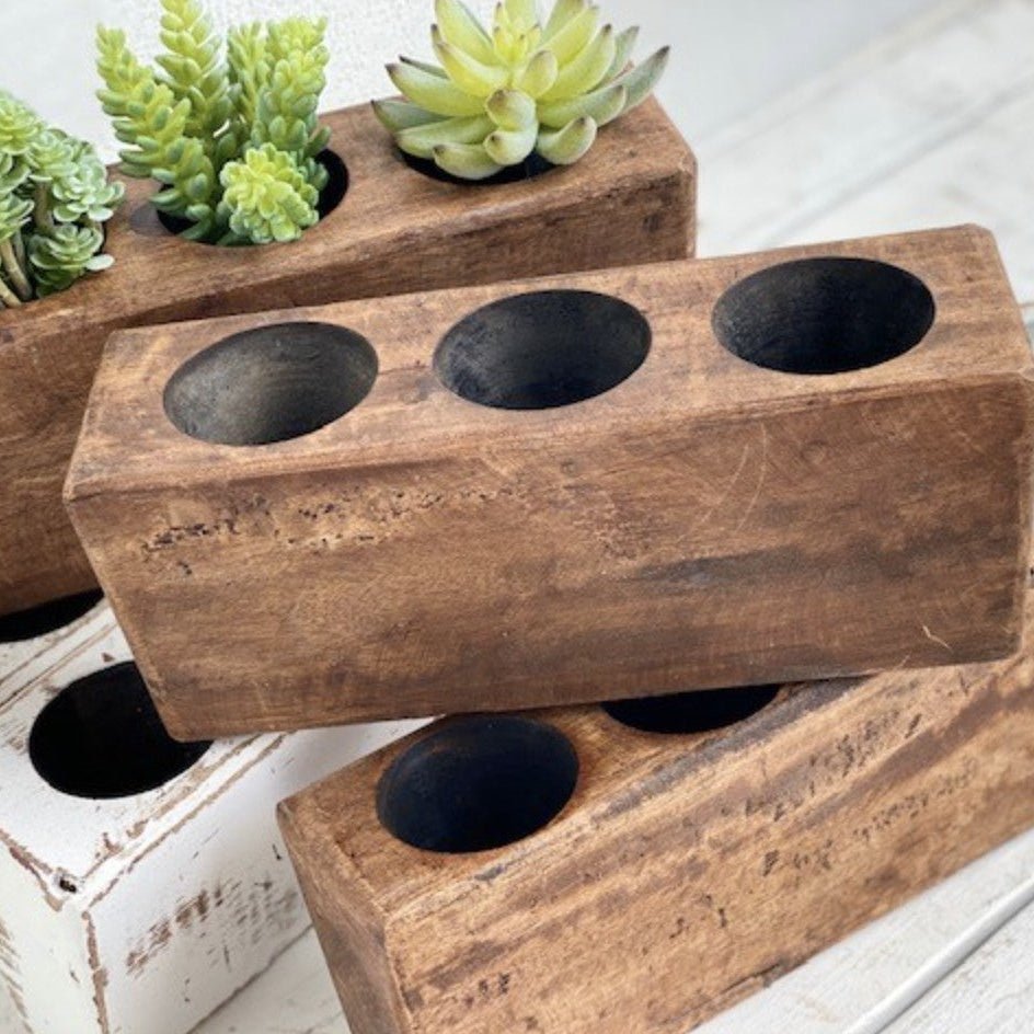 Sugar Mold - 3 Hole - Corn Crib Candles