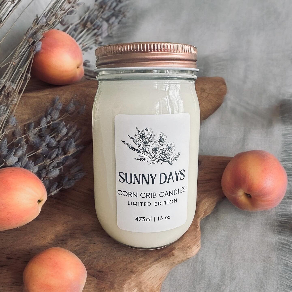 Sunny Days- Limited Edition - Corn Crib Candles
