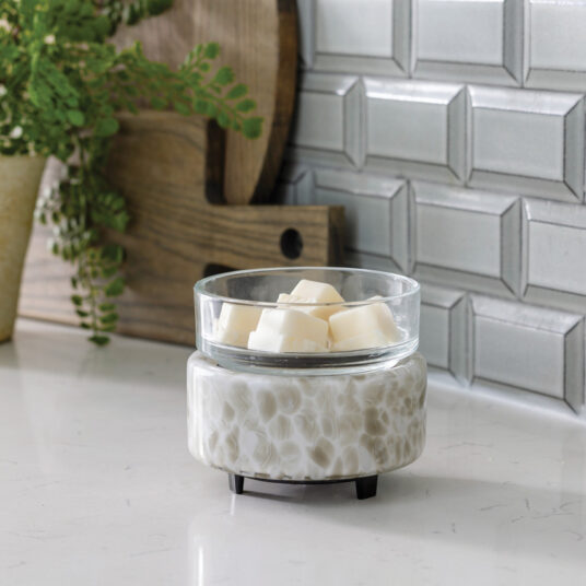 Swirl Glass - 2-in-1 Fragrance Warmer