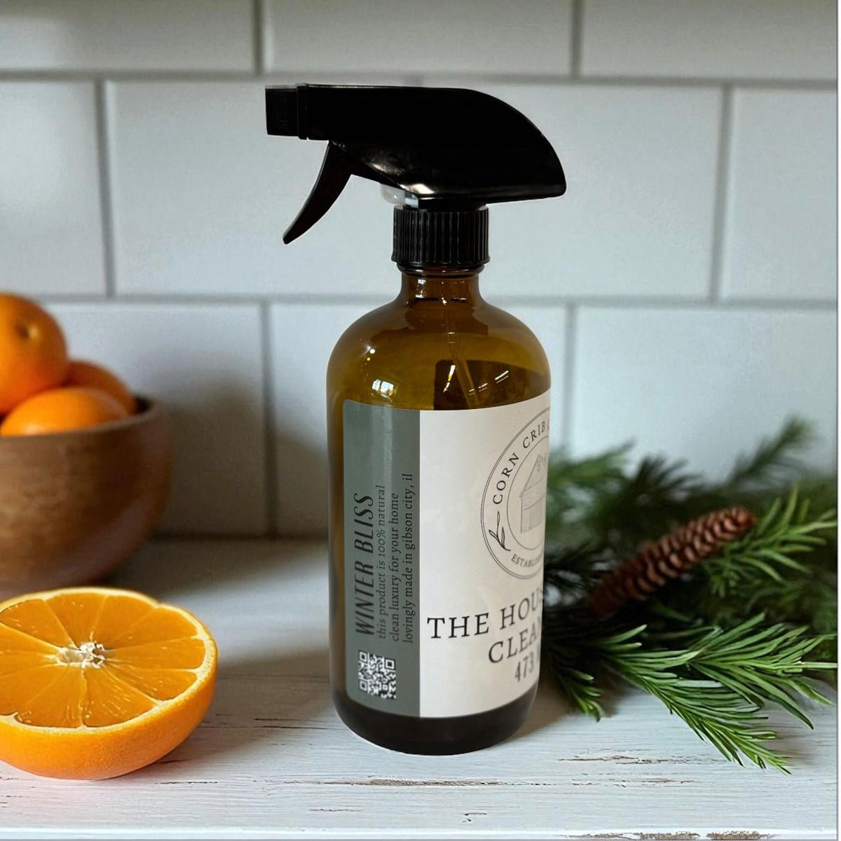 The Household Cleaner- WINTER BLISS - Corn Crib Candles
