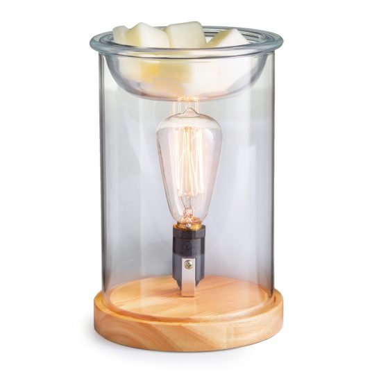 Wood + Glass Bulb Illumination - Corn Crib Candles