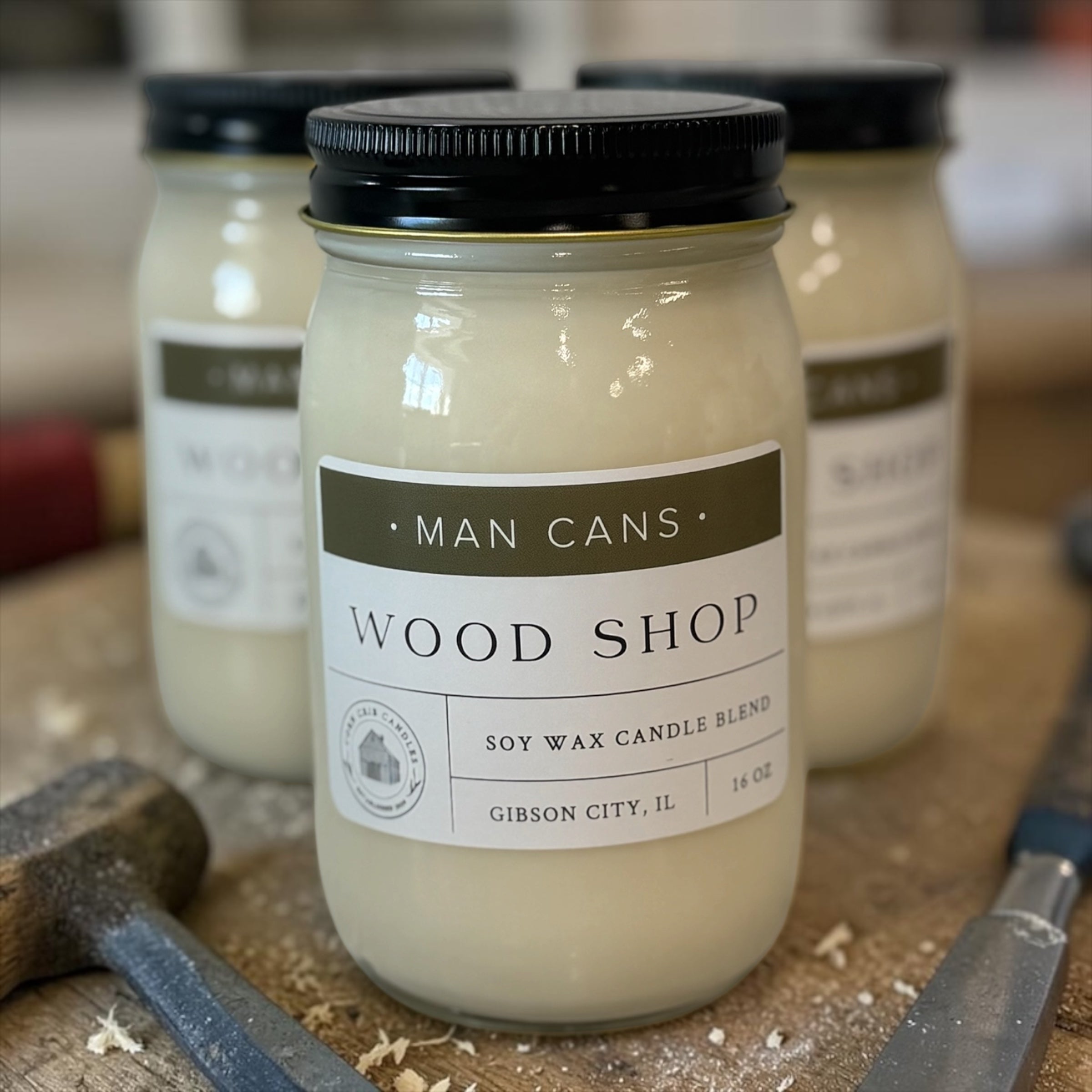 Man Candle - Woodshop